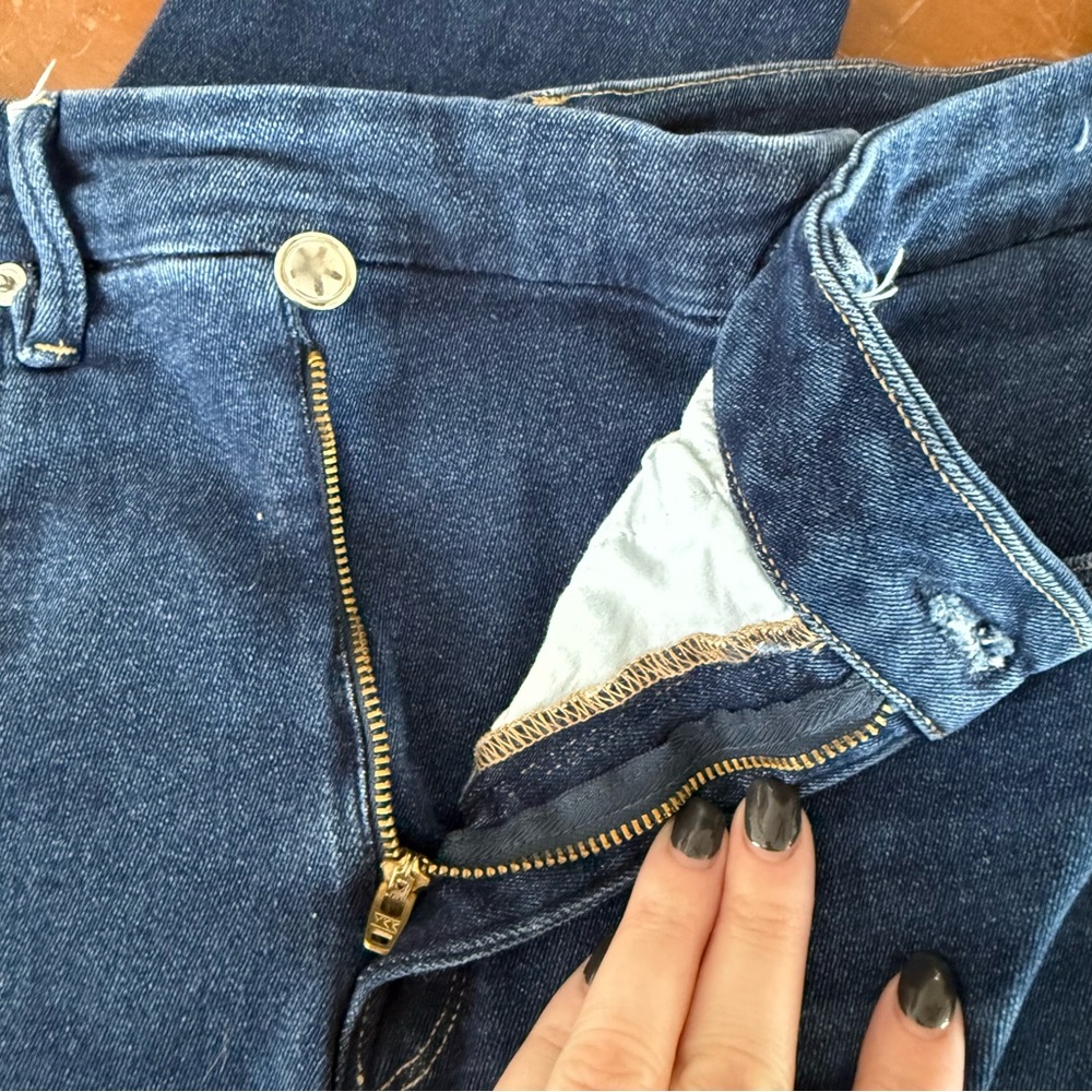 Good American Good Legs Crossover Jeans Women’s Size 16 Skinny High Waist - Picture 10 of 11